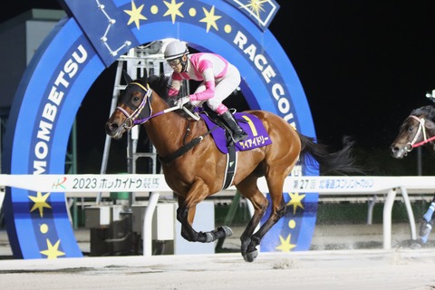 2023北海道スプリントカップ優勝馬・ケイアイドリー