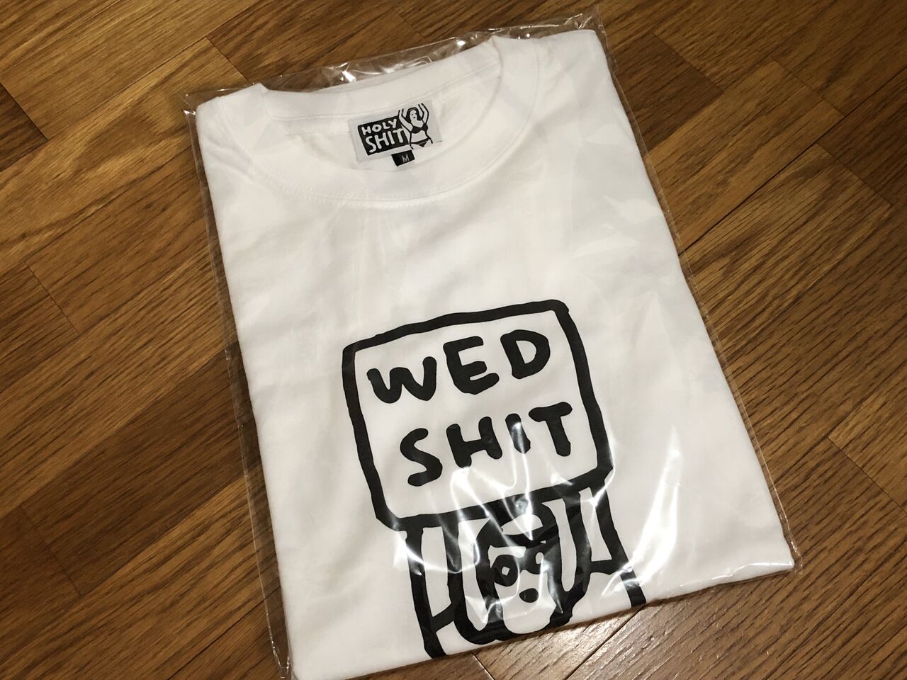HOLY SHIT × STILL MORE BOUNCE「WED SHIT」TEE : MMA The Orange