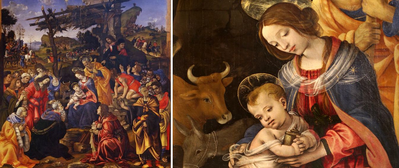 東方の三博士の礼拝 1.（Lippi） : Renaissance