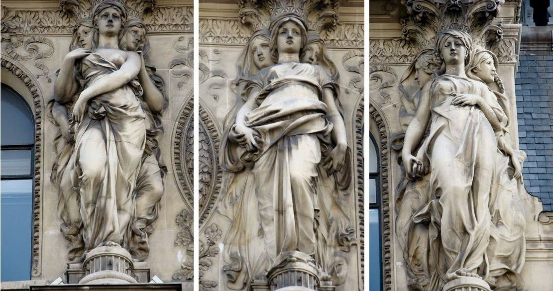 2049 ❣️ 石を負うカリアティード　像 石を負うカリアティード 文化遺産オンライン