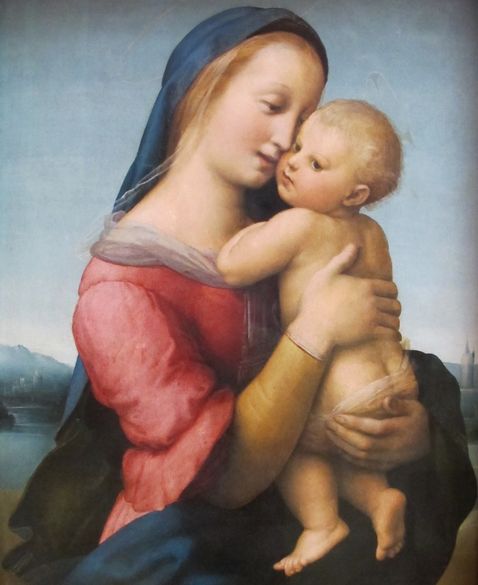 聖母子 Raffello Renaissance