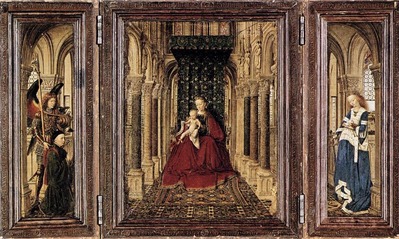 聖母の生涯の三連祭壇画 (ボウツ)