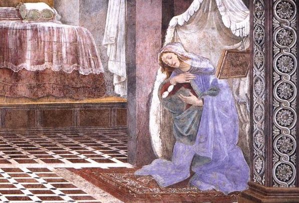 受胎告知 Botticelli Renaissance