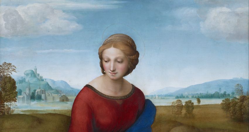 ベルヴェデーレの聖母 Raffaello Renaissance