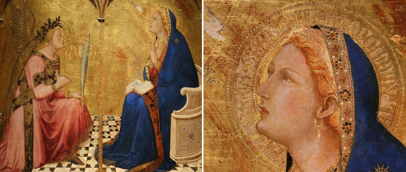 受胎告知 (Lorenzetti) : Renaissance