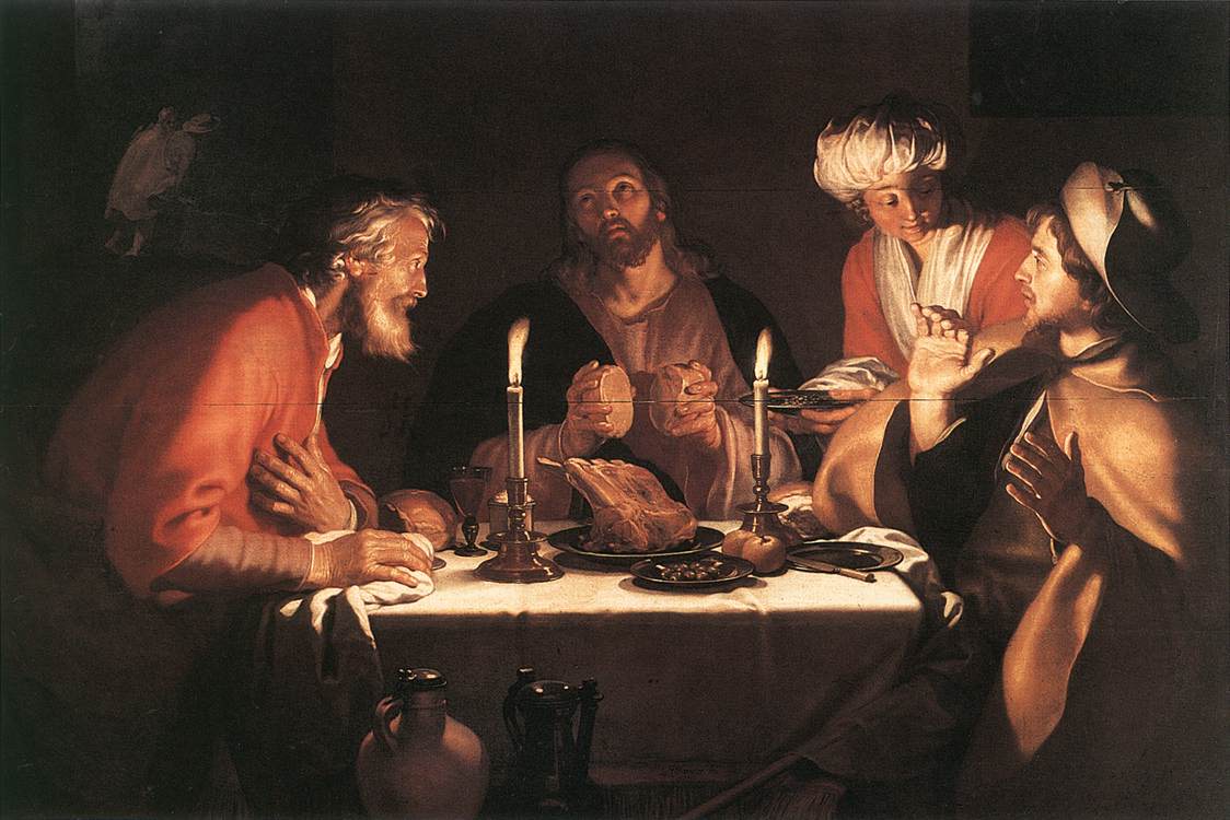 エマオの巡礼 Supper At Emmaus Renaissance エマオの巡礼 Supper At Emmaus Renaissance