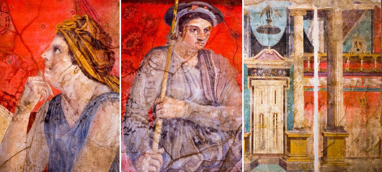 ポンペイ 壁画 複製 9. 古代絵画の様相を探る ―ポンペイに残るモザイクや壁画