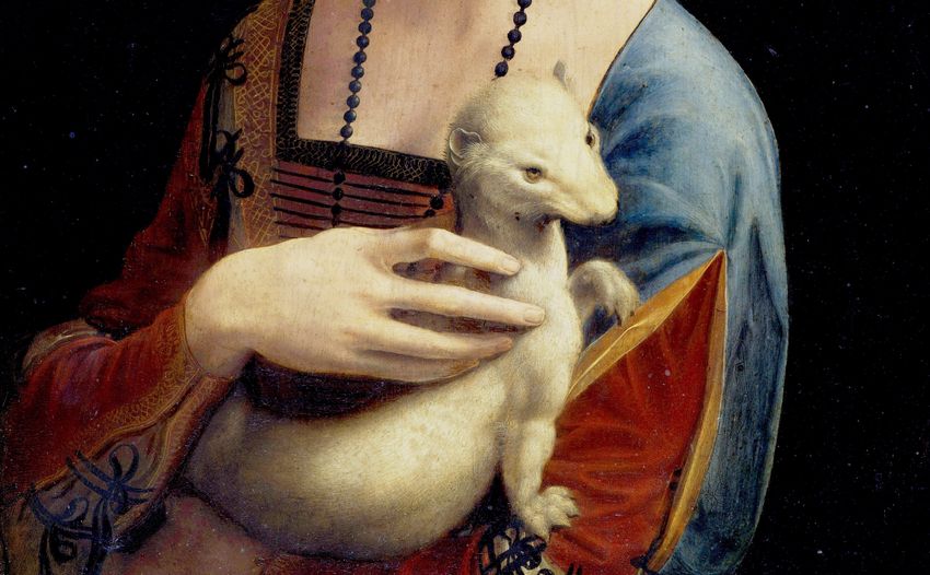 白貂を抱く貴婦人 : Renaissance