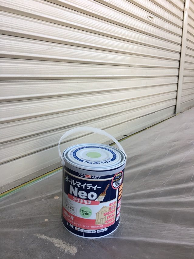 Diyプロデュース メロンパン屋さんのシャッター塗装 Diyで作る こどもと過ごすおうち時間 Diyプロデュース メロンパン屋さんのシャッター塗装 Diyで作る こどもと過ごすおうち時間