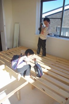 Diy ダブルベッドの作り方 Diyで作る こどもと過ごすおうち時間 Diy ダブルベッドの作り方 Diyで作る こどもと過ごすおうち時間