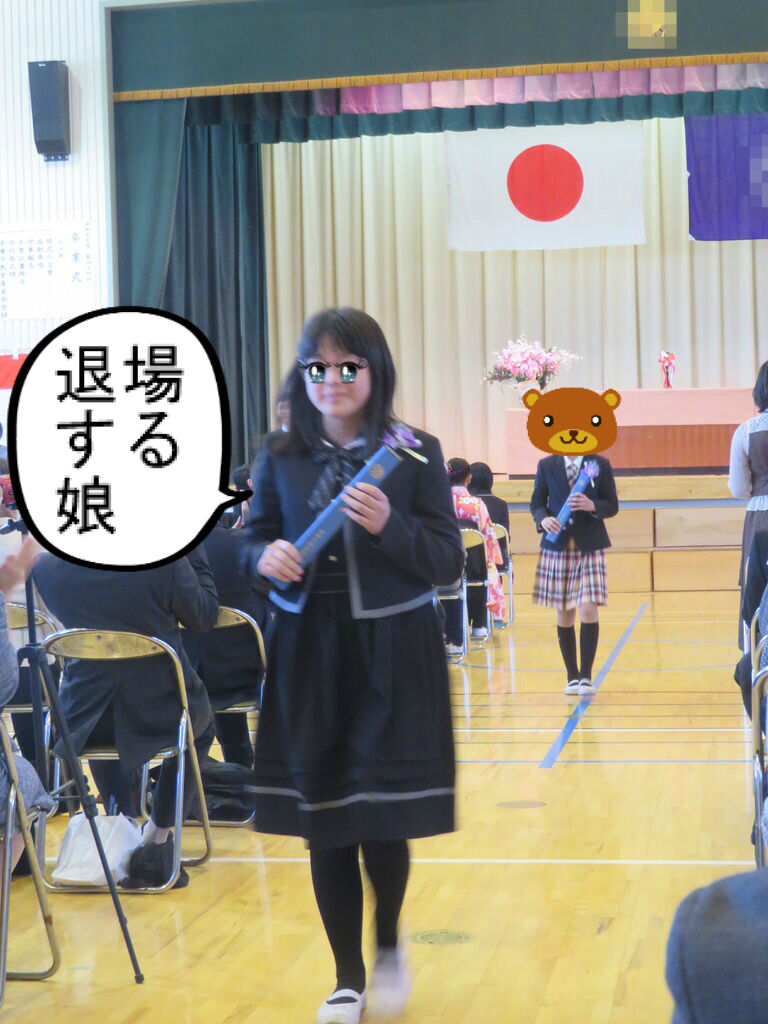 卒業式 娘 息子の成長 問題行動も を分析してみよう 卒業式 娘 息子の成長 問題行動も を分析してみよう