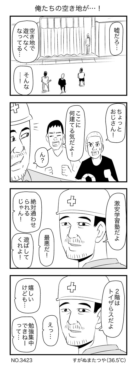 俺たちの空き地が…！