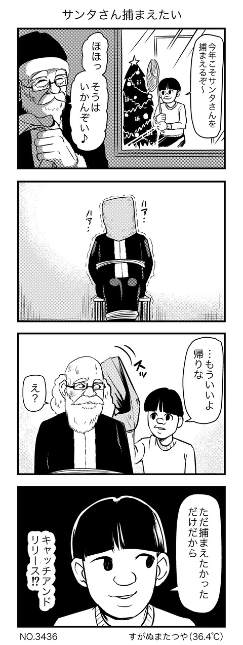 サンタさん捕まえたい