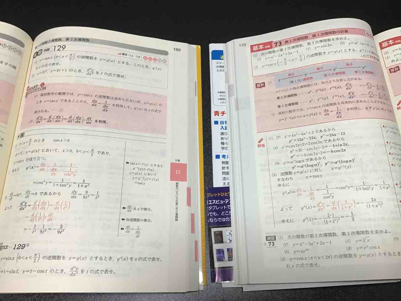 数Ⅲ】青チャートの分かりにくい解答を黄チャートと比較する : 学習村～理数系オンライン個別塾のブログ