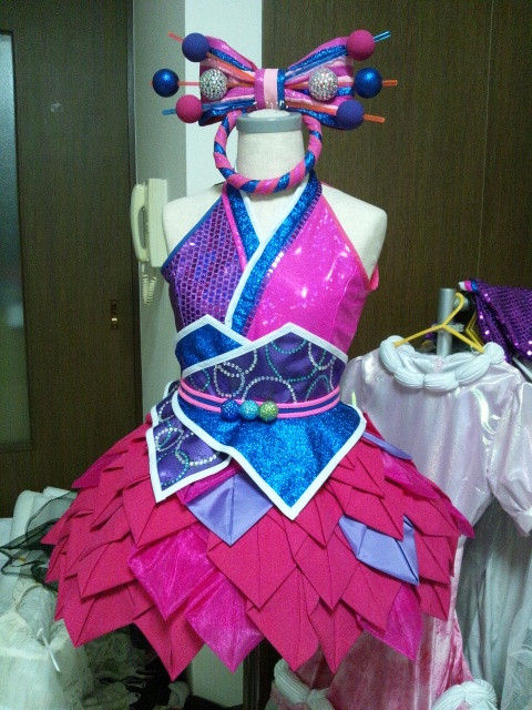 衣装製作 爽涼鼓舞 ミニーダンサー 一旦完成 Dazzling Spectra