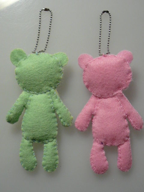 クマの手作りマスコット お手本 杉山美和子のマンガ家ライフ