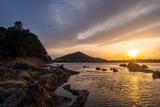 夕暮れの犬山城（２）