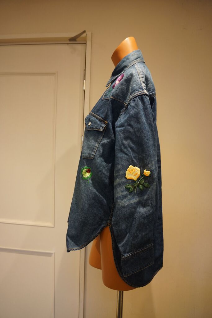 KEITA MARUYAMA（ケイタマルヤマ）Embroidery Denim SH : mode shop