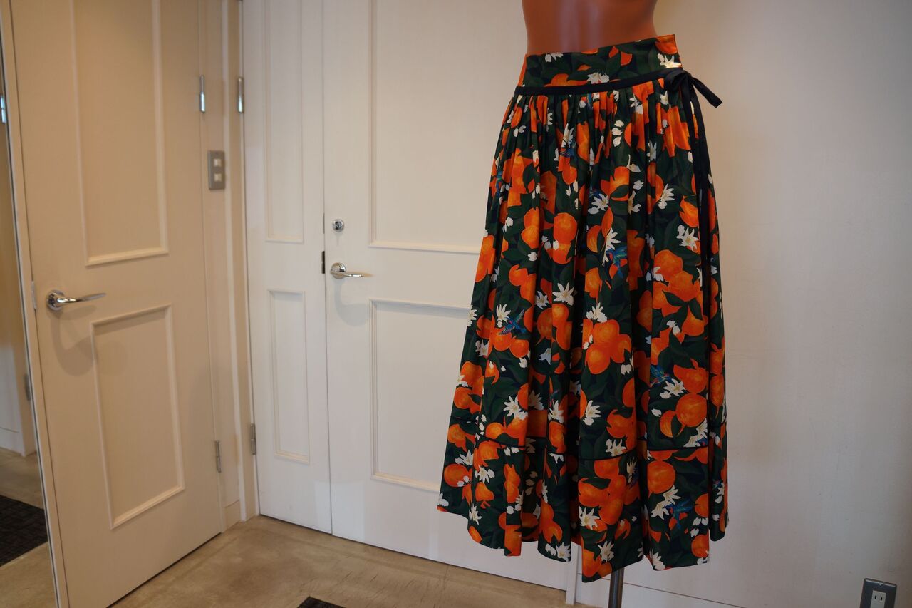 KEITAMARUYAMA（ケイタマルヤマ）Mandarin print SK : mode shop