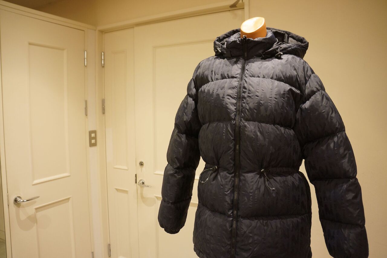 MSGM（エムエスジーエム）TheMwaveナイロンダウンジャケット : mode