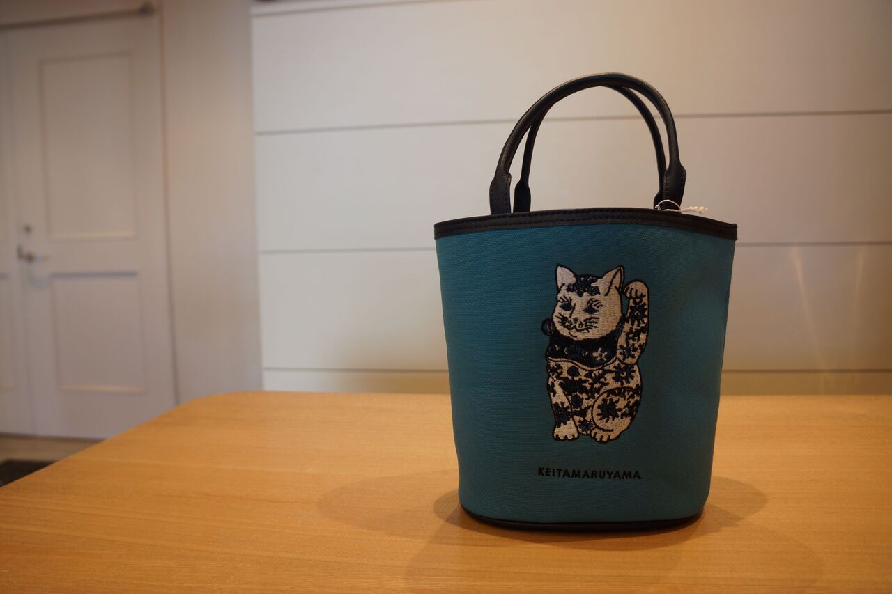 KEITAMARUYAMA(ケイタマルヤマ)Bucket bag 招き猫 : mode shop KEITAMARUYAMA(ケイタマルヤマ)Bucket bag 招き猫 : mode shop