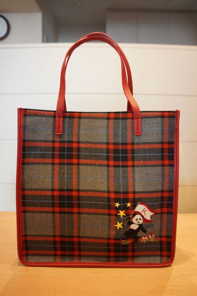 KEITAMARUYAMA(ケイタマルヤマ)Square Tote Bag(チェック KEITAMARUYAMA(ケイタマルヤマ)Square Tote Bag(チェック