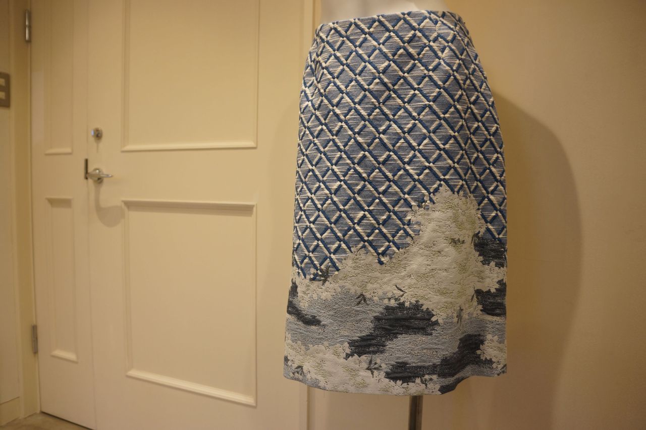 KEITAMARUYAMA（ケイタマルヤマ）桜景色ゴブランフレアスカート : mode  