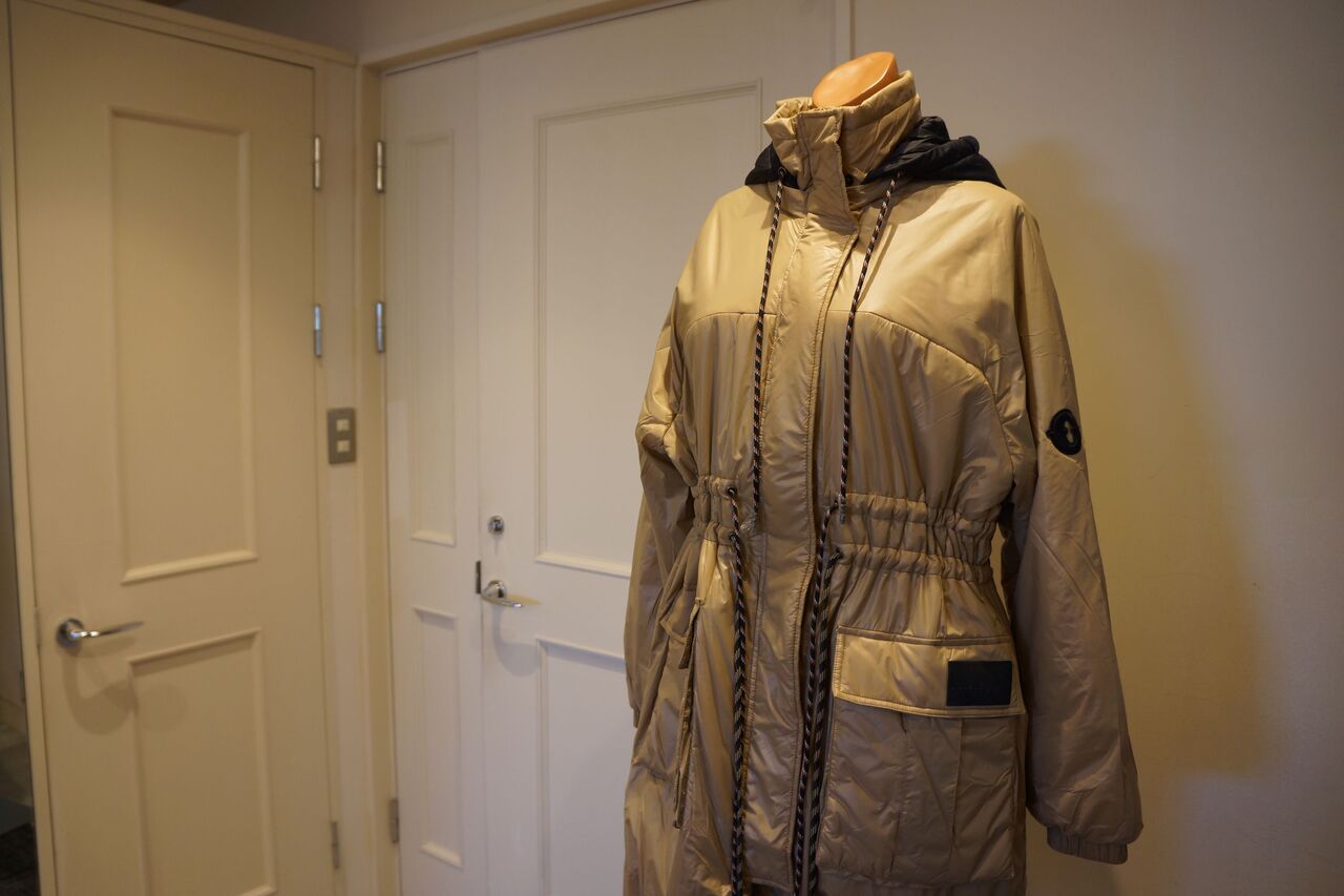 ottod'Ame（オットダム）ジップアップナイロンコート : mode shop