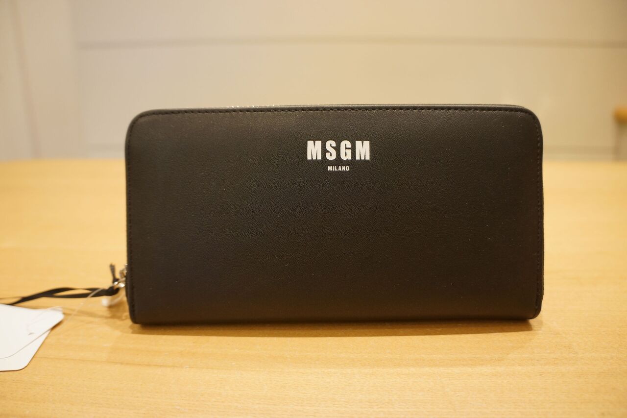 MSGM（エムエスジーエム）ラウンドファスナーウォレット : mode shop 