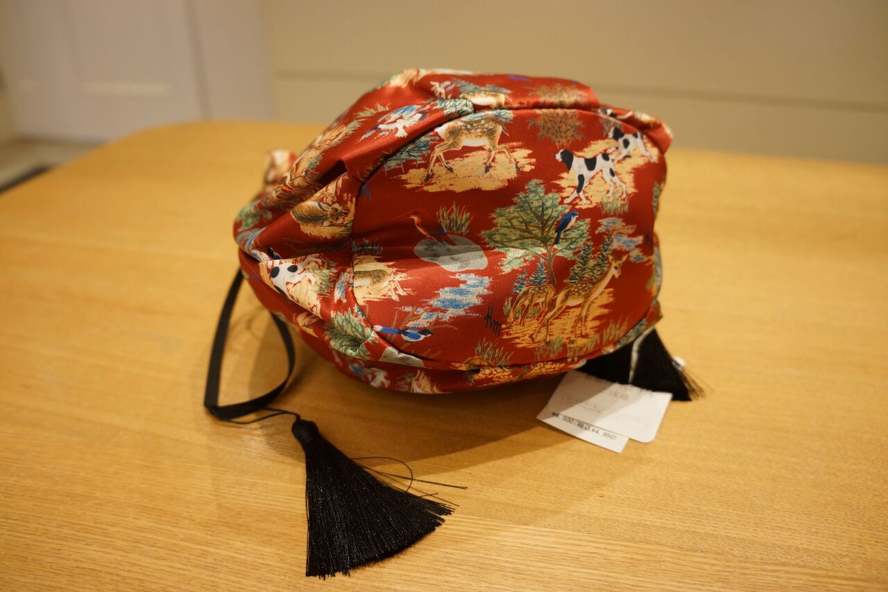 KEITA MARUYAMA（ケイタマルヤマ）KNOT-Ti 巾着バッグ（Hunting