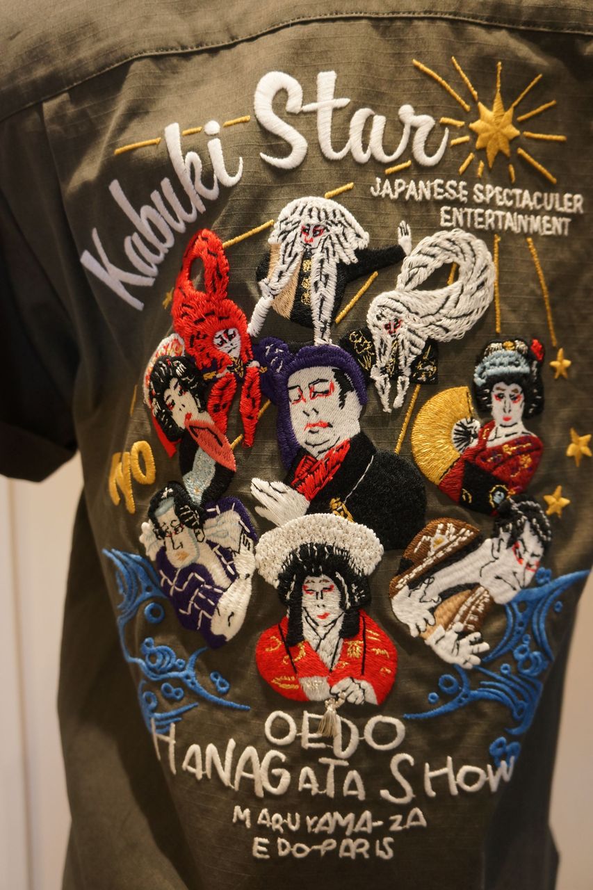 激安正規  KEITA MARUYAMA（ケイタマルヤマ）KABUKI刺繍シャツ shop mode : トップス