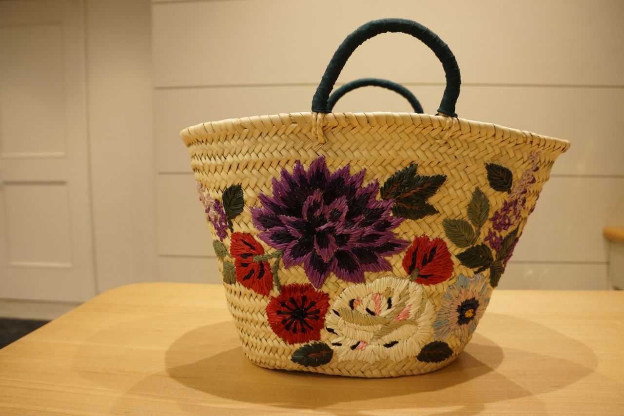 ケイタマルヤマ/KEITA MARUYAMA 刺繍カゴバック 新品未使用-