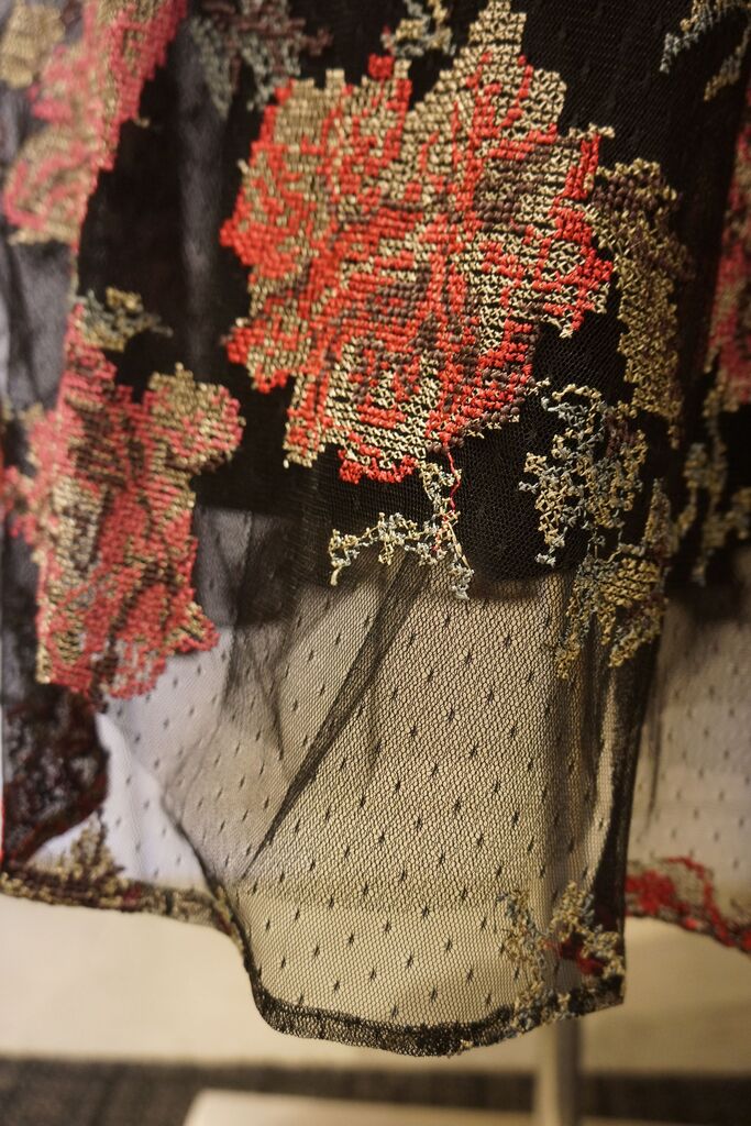 と*☆様 極美品 希少✨ ケイタマルヤマ ゴブラン織り 立体刺繍 花柄 総柄 コ KEITA MARUYAMA（ケイタマルヤマ）フラワー刺繍 籠バッグ : mode