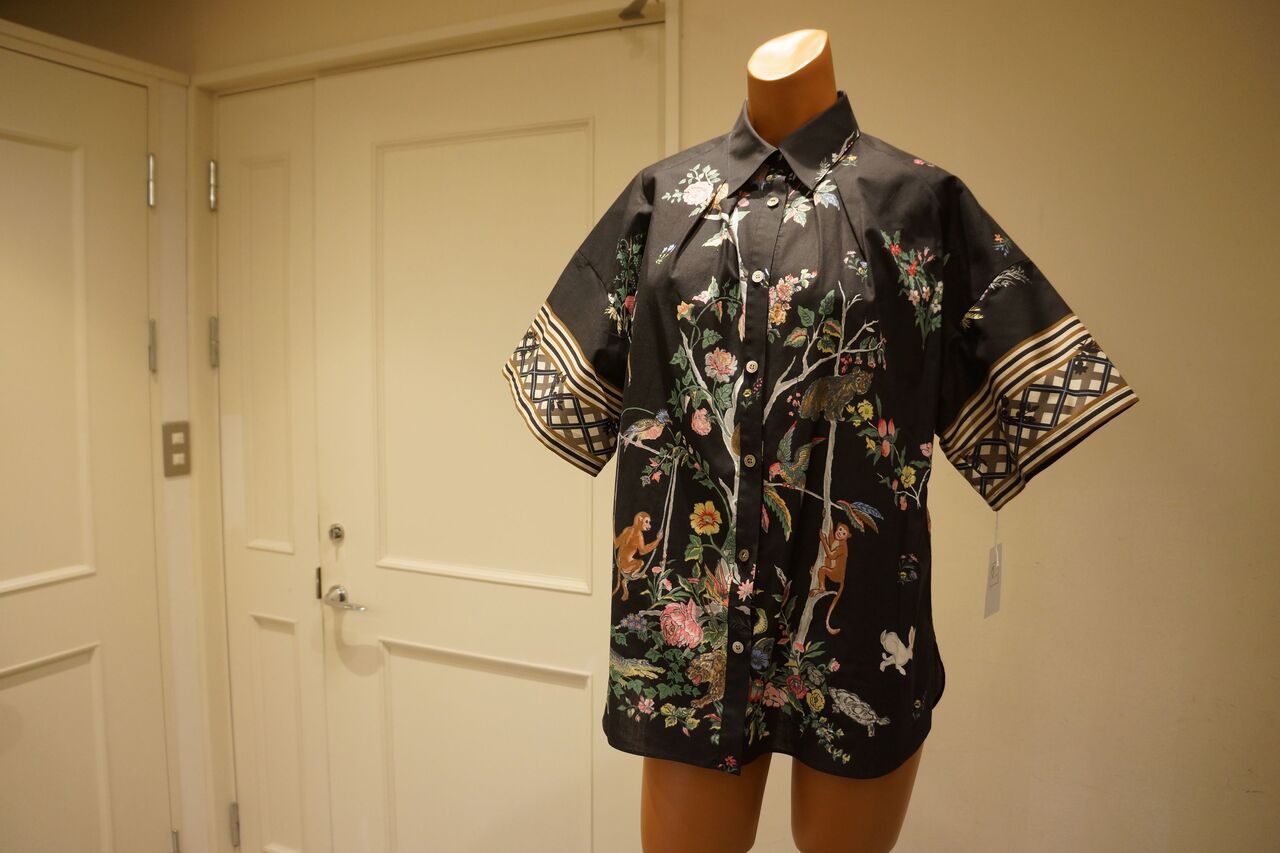 KEITA MARUYAMA(ケイタマルヤマ)Paradise print SH : mode KEITA MARUYAMA(ケイタマルヤマ)Paradise print SH : mode