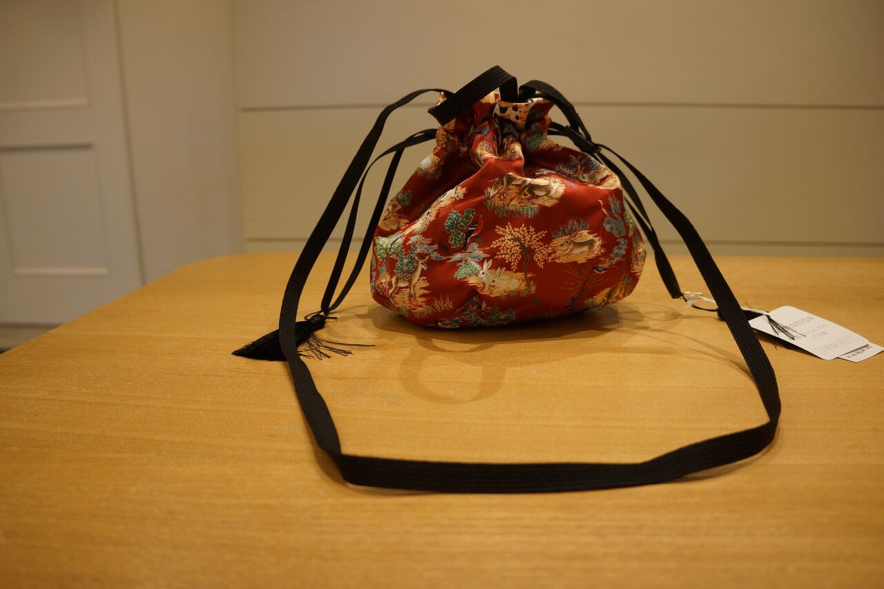 KEITA MARUYAMA（ケイタマルヤマ）KNOT-Ti 巾着バッグ（Hunting