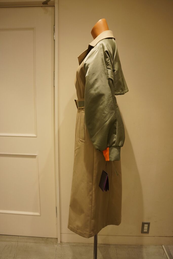 B DONNA ビドンナ ノーカラー コート B DONNA （ビドンナ）SOLOTEX ヒートエナジーコート : mode shop