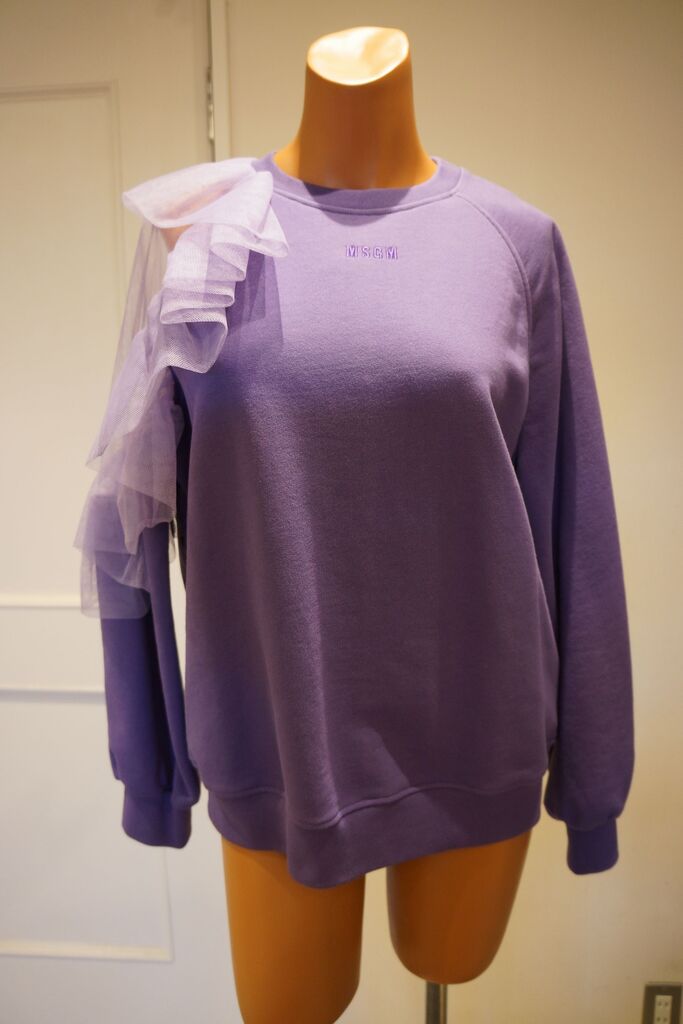 MSGM ロゴチュールトレーナー MSGM（エムエスジーエム）の「【NEW】MSGM ブラッシュロゴ