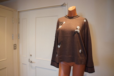 KEITA MARUYAMA（ケイタマルヤマ）Flower Motif Intarsia Knit PO