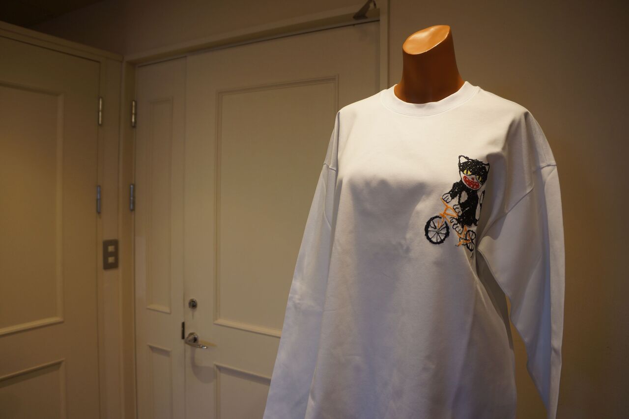 MSGM（エムエスジーエム）Bike Life Cats ロンT : mode shop sugino