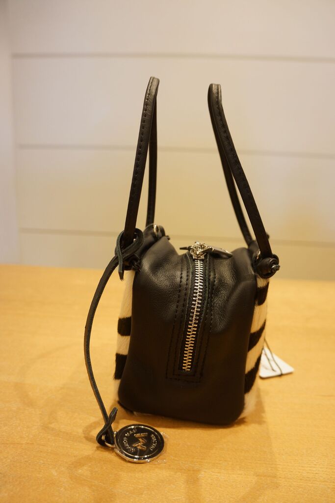 MARCO MASI/マルコマージのハラコバッグ MARCO MASI（マルコマージ）キューブ型ハラコミニバッグ : mode shop