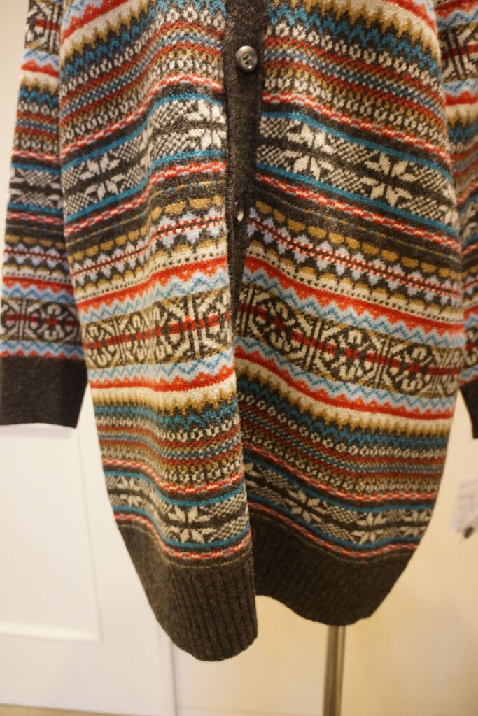 ■ KEITA MARUYAMA ノルディック柄 ボンボン ニットカーディガン KEITA MARUYAMA（ケイタマルヤマ）Fairisle knit CD : mode shop