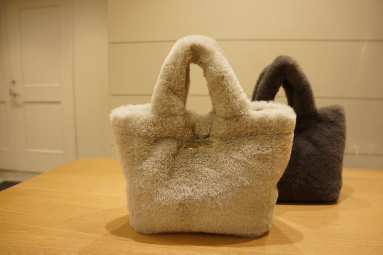 HERNO（ヘルノ）フェイクファー2WAYバッグ : mode shop sugino 