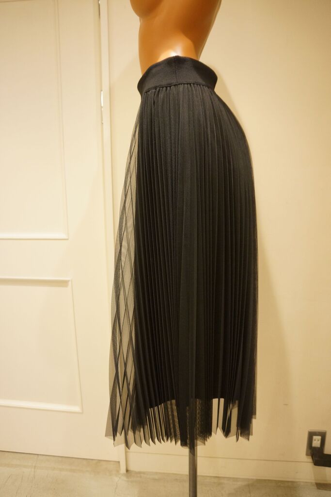 FABIANA FILIPPI（ファビアナフィリッピ）チュールプリーツスカート