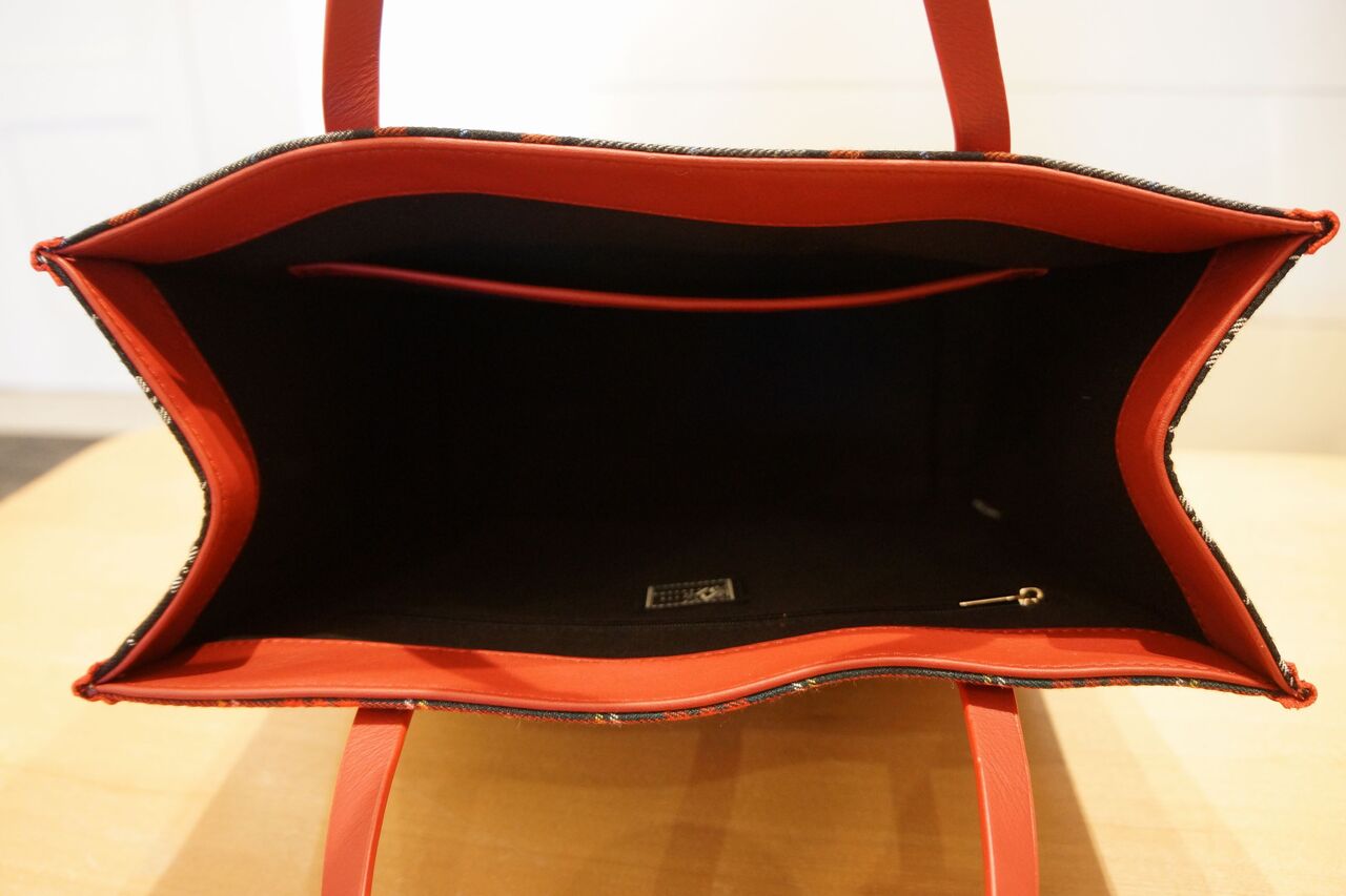 KEITAMARUYAMA(ケイタマルヤマ)Square Tote Bag(チェック KEITAMARUYAMA(ケイタマルヤマ)Square Tote Bag(チェック