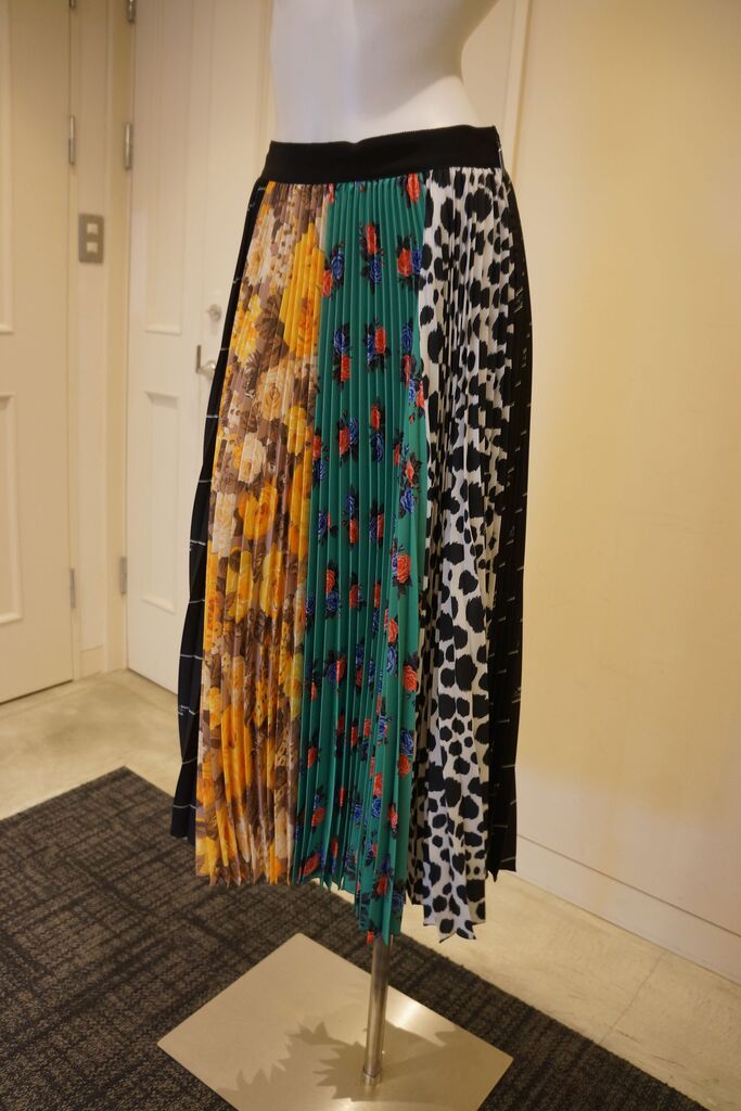 新品 MSGM マリン プリーツスカート 40 新品 MSGM マリン