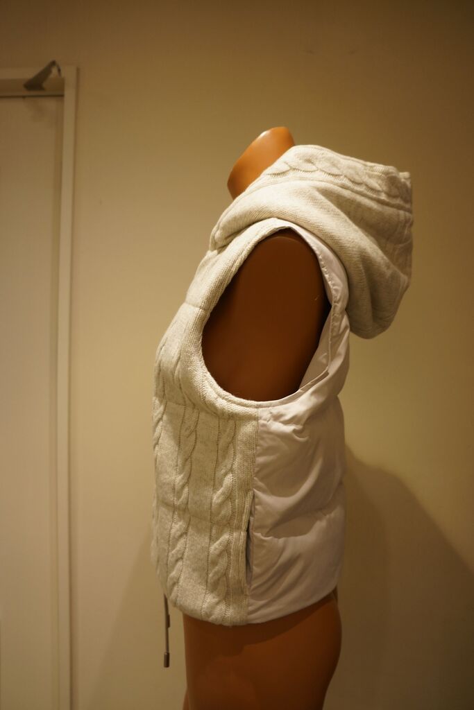 DUAL VIEW（デュアルヴュー）ケーブルニットダウンベスト : mode shop