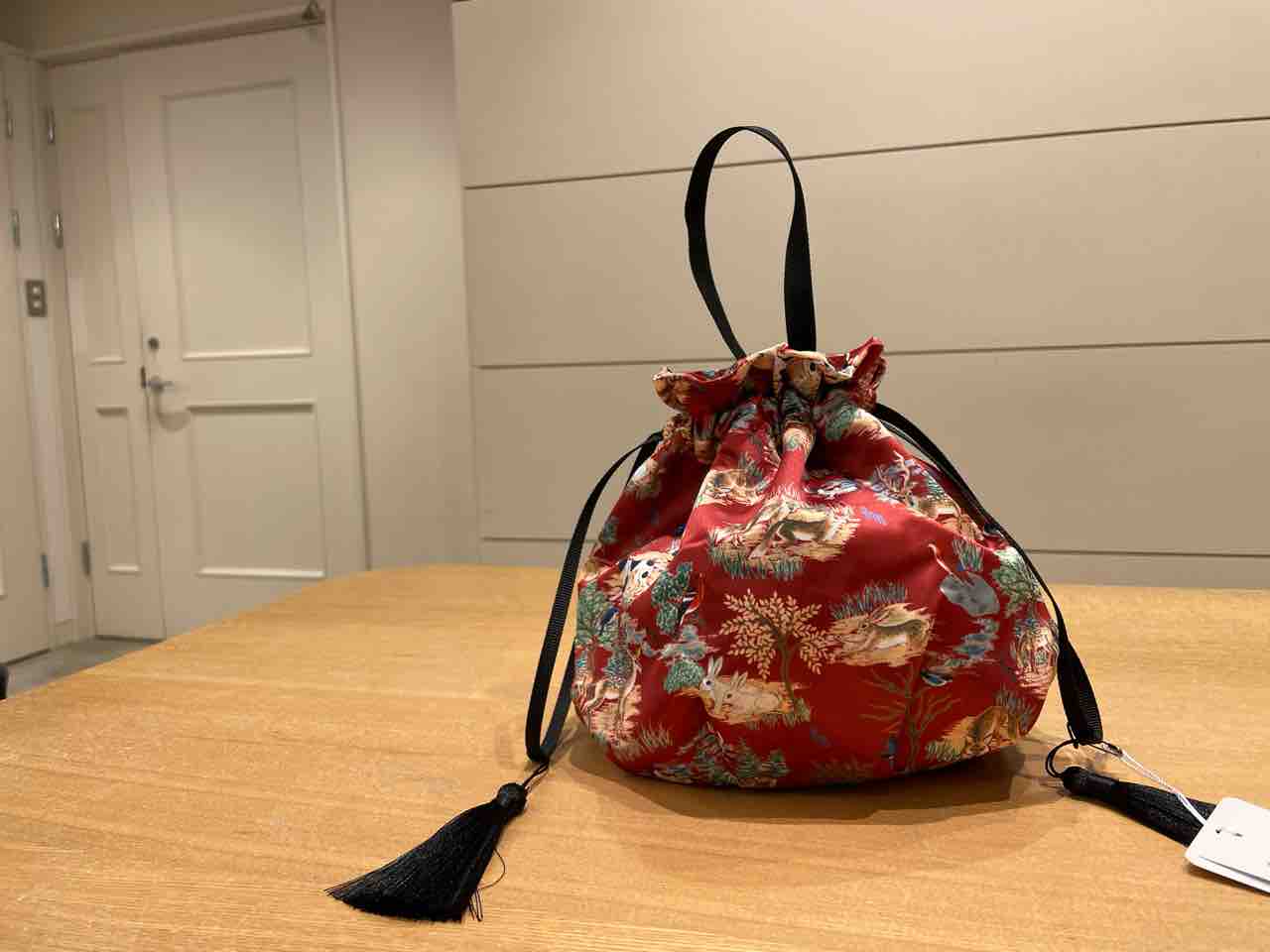 KEITA MARUYAMA（ケイタマルヤマ）KNOT-Ti 巾着バッグ（Hunting