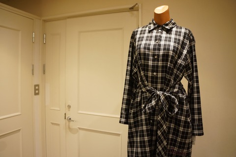 KEITA MARUYAMA（ケイタマルヤマ）Wool Check シャツワンピース : mode