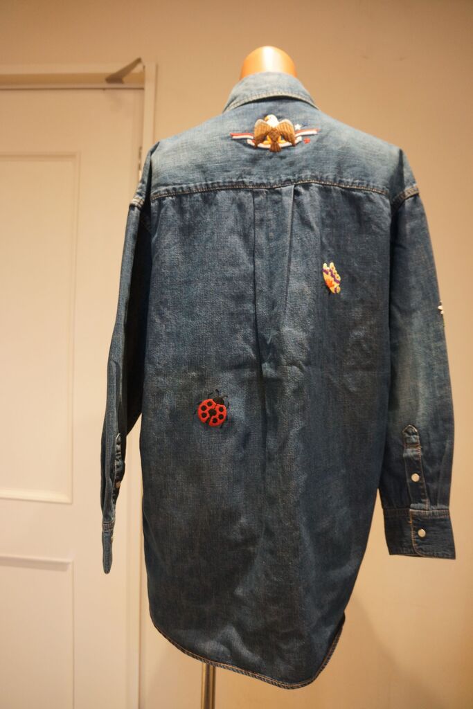 KEITA MARUYAMA（ケイタマルヤマ）Embroidery Denim SH : mode shop