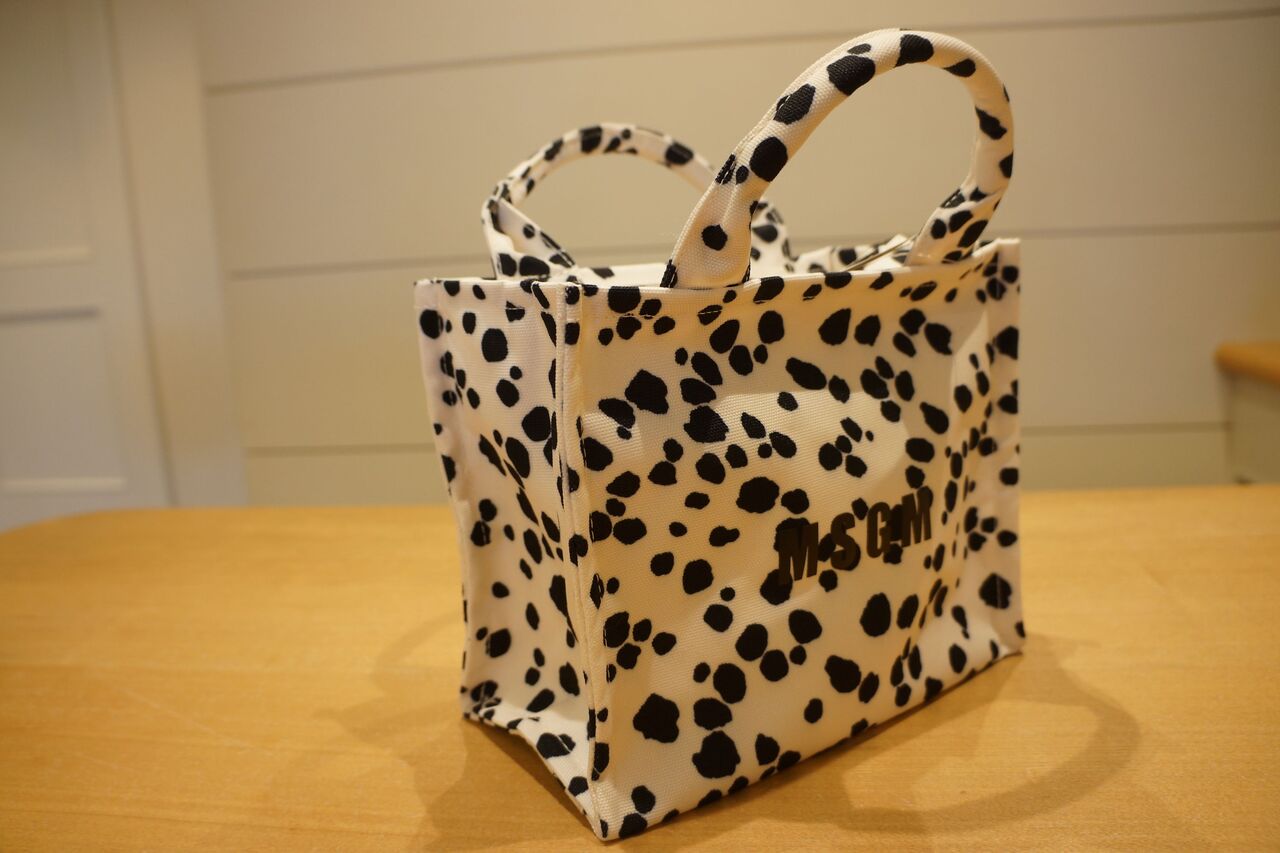 MSGM】 【【New】MSGM Name Tagトートバッグ【Japan Exclusive